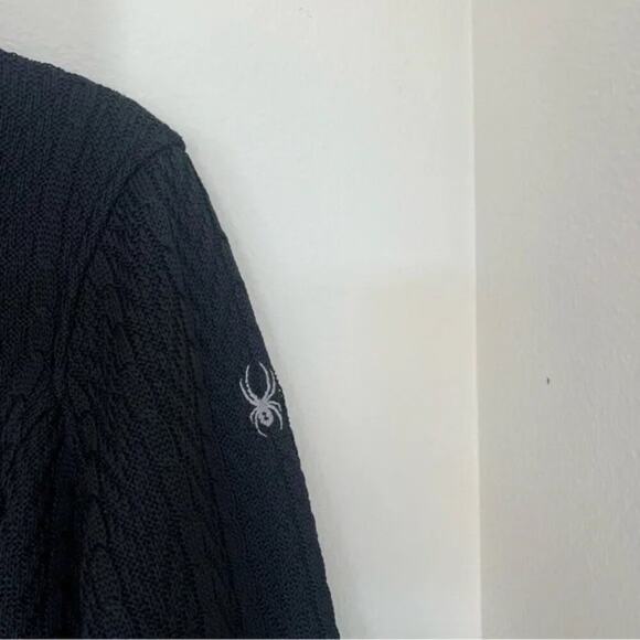 Spyder Major Cable Stryke Full Zip Jacket in Black - Picture 7 of 14